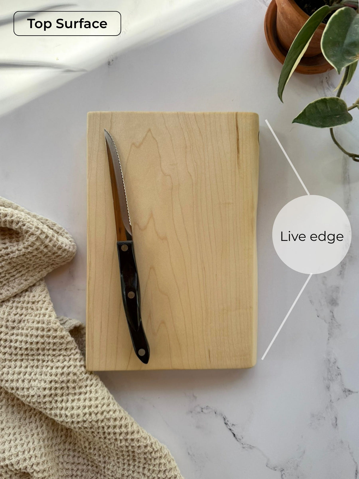 Perfectly Imperfect | Solid Slab Cutting Boards