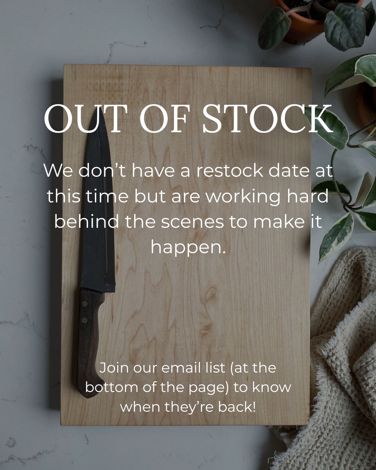Solid Slab Cutting Boards